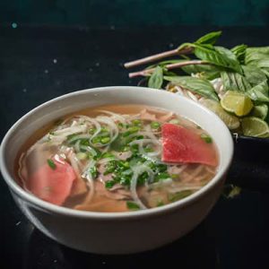 2. Phở Tái - Rare Steak