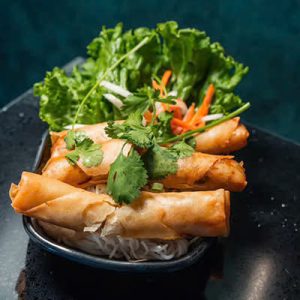 14D. Chả Giò Chay - Vegetarian Egg Rolls (3)