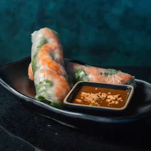 13B. Gỏi Cuốn Tôm - Shrimp Spring Rolls (2)