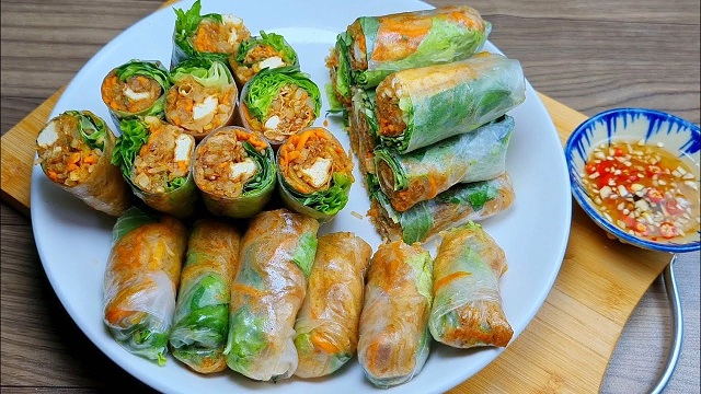 Vegetarian Spring Rolls