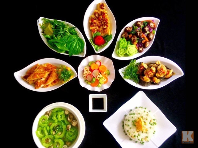 Vegetarian Rice Plate